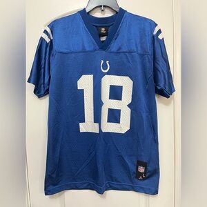 Peyton Manning #18 Colts NFL Jersey Youth L 14-16 Blue Reebok #NFL #Colts